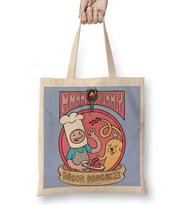 Adventure Time Bacon Pancakes 0101 Bez Çanta Uzun Saplı