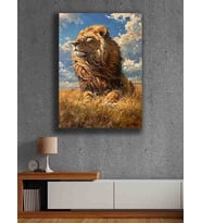 Koç stüdyo Modern tasarım kanvas tablo 50x70 (Çok Renkli)