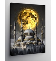 Kanvas Tablo Dolunay Ve Ayasofya