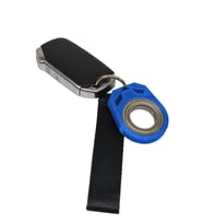 Anahtarlık Keyrambit Çevrilebilir Rulmanlı Stres Atma Anahtarlığı Karambit Key Aksesuar (Mavi)