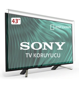 SONY KD-43XF8096 TV EKRAN KORUYUCU - Sony 43" inç Ekran Koruyucu
