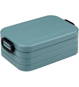 Mepal Take A Break Midi - Nordic Green - 900 Ml Kapasite - Bölücülü Yemek Kabı - Yemek Hazırlığı Içi