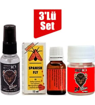 Bizon Sprey Spanish Fly Kadin Kadın Damla Bizon 100MG 10lu