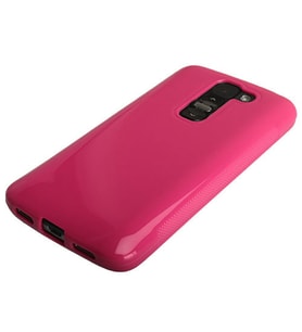 G2 Mini ile Uyumlu Kılıf Silikon Parlak Pembe