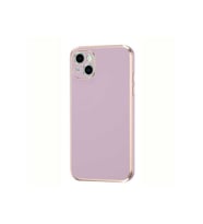 Apple iPhone 13 Uyumlu Kılıf Zore Bark Kapak (Lila)