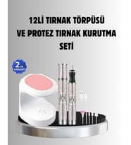 Northcity Tırnak Matkabı ve LED Oje Kurutucu 2’li Profesyonel Bakım Seti