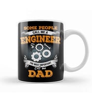 Vintage Some People Call Me A Engineer The Most Important Call Me Dad Kupa Bardak Porselen