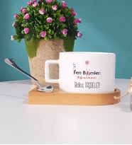 Fen Bilimleri Öğretmeni Kupa Bardak Kısa