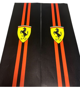 Araç Direk Kaplama Folyosu FERRARİ Modeli 54 X 20 (SAĞ SOL DİREK IÇİN ÇİFT GÖNDERİLİR)