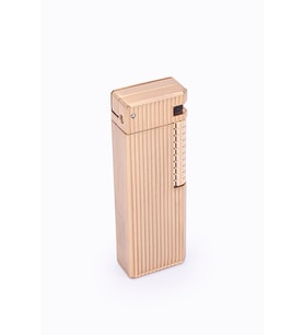Gold Çizgi Detaylı Soft Flame Metal Çakmak - TR7218