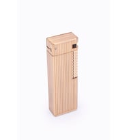 Gold Çizgi Detaylı Soft Flame Metal Çakmak - TR7218