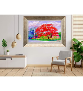 Gümüş Çerçeveli Tablo nb1379