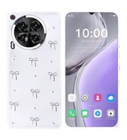 Coverzone Tecno Camon 30 4G ile uyumlu K?l?f Airbag K�?eli 2mm Kamera �?k?nt? Korumal? Simli ?effaf Bask?l? Z-Kutup Kapak Fiyonk