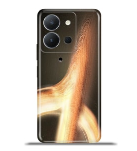 Vivo Y36 Kapak HD Renkli Dizayn Silikon Kılıf - Blackhole