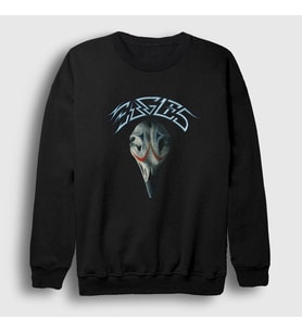 Presmono Unisex Siyah Logo V2 Eagles Sweatshirt 383808tt