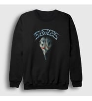 Presmono Unisex Siyah Logo V2 Eagles Sweatshirt 383808tt