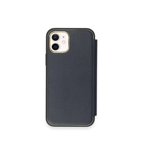 Pilelistore   iPhone 12 Kılıf Dolpin Kapaklı - Lacivert