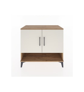 Hyperion Şifonyer 3 Raflı 2 Kapaklı 88x44x80 Çam-Aytaşı