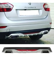 Renault Fluence Gri Difüzör Difizör Kare Egzoz Görünüm Reflektörlü