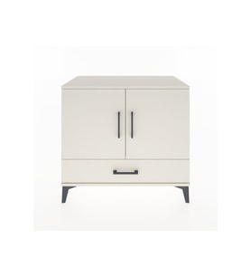Hyperion Şifonyer Tek Raflı Tek Çekmeceli 2 Kapaklı 88x44x80 Aytaşı-Aytaşı