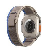 Ally Apple Watch 7-8 41mm 6-5-4 40mm Field Loop Kayış Kordon 3-2-1 38mm (Mavi)