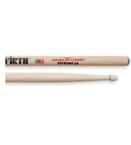 Vic Firth X5A American Classic Extreme 5A Baget (Profesyonel) Standart 5A'dan Daha Uzun (Extreme) Tasarım, Daha Fazla Erişim (Reach) ve Vuruş Gücü, Amerikan Hickory Ağacı