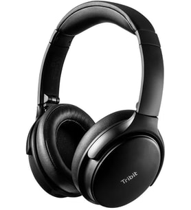 QuietPlus 71 ANC Gürültü Engelleme 30 Saat Oynatma Süresi Rahat ve Ayarlanabilir Bluetooth Kulak Üstü Kulaklık Siyah