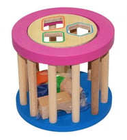 Playwood Eğitici Ahşap Silindir Bultak ONY-374