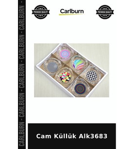 Özel Üretim Ev Ofis Dekoratif Aksesuar Cam Küllük Alk3683