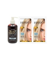 Jeans Color Saç Boyası Koyu Kızıl 250 Ml + Bianna Açıcı 2 Paket