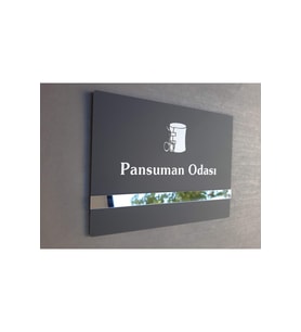 Soft Seri (pansuman Odası ) Ofis Kapı Isimliği Yönlendirme Tabelası