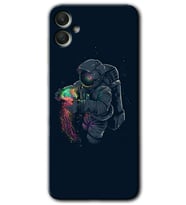 Galaxy A05 Kılıf HD Desen Baskılı Kılıf - Astronot Kıyafeti