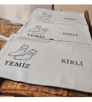 River World Temiz Kirli Baskılı Seyahat Çamaşır Torbası