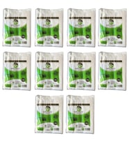 Doğanpack Şeffaf Naylon 2 lik 23x36 Cm. Bakkaliye Poşeti Torbası - 1 Kg. - Ort. 190 Adet - 10 Paket