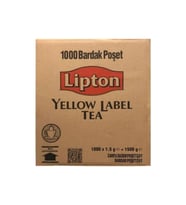 Lipton Yellow Label Poşet Çay 2gr 1000 Li Bardak Poşet Çay