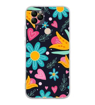 PrintiFy General Mobile GM22 ile Uyumlu Retro Color 1  Kamera Korumalı Şeffaf  Kılıf