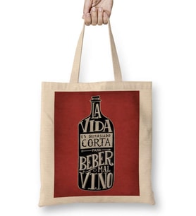 Vino Solo Bueno Bez Çanta Uzun Saplı