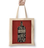 Vino Solo Bueno Bez Çanta Uzun Saplı
