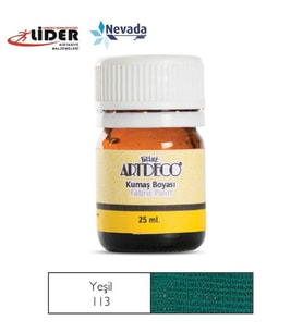 ARTDECO KUMAŞ BOYASI 25ML YEŞİL 10 A - 113
