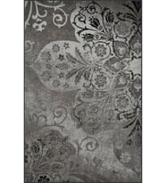 Eliana Home Baskılı, Yıkanabilir Kaymaz Taban Salon Halısı LNA1700 100x150 cm (Gri)