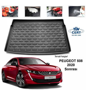 Peugeot 508 Bagaj Havuzu Paspası 2020 Sonrası