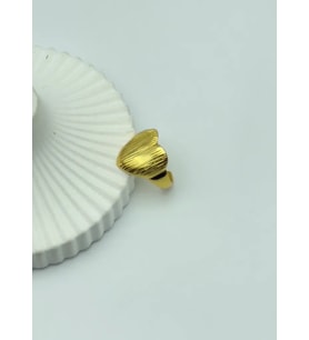 Çelik Gold Ayarlanabilir Yüzük - 25yzk151