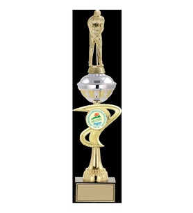 ODAK KUPA - Figürlü Kupalar - Golf Figürlü Kupalar FG-065 B - 47 cm