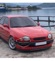 Toyota Corolla Terra 1999-2002 Uyumlu Astra H lip Esnek Ön Lip 2 Parça Tampon Altı Dil Karlık Ön Ek
