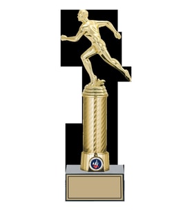 ODAK KUPA - Figürlü Kupalar - Atletizm Erkek Figürlü Kupalar FG-008 B - 32 cm