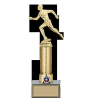 ODAK KUPA - Figürlü Kupalar - Atletizm Erkek Figürlü Kupalar FG-008 B - 32 cm