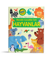 Eğlenceli-Öğretici Aktivite Kitabı Meraklı Çocuklar İçin Hayvanlar - Dikkat Atölyesi Yayınları