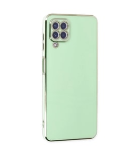 Galaxy A12 Kılıf Volet - Açık Yeşil