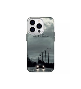 Iphone 13 Pro Max Uyumlu Carry On Tasarimli Lüks Silikon Kilif (Çok Renkli)
