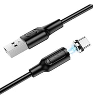 İphone Samsunhg Xiaomi Huawei Redmi Tecno Vivo Oppo Tablet Telefon Kulaklık UYumlu USB Type-c için manyetik şarj kablosu, 1 metre, 3A' ŞArj Kablosu